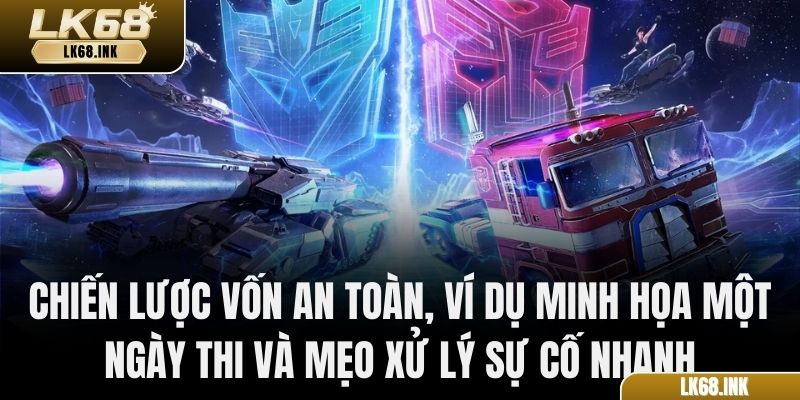 Chiến lược vốn an toàn, ví dụ minh họa một ngày thi và mẹo xử lý sự cố nhanh