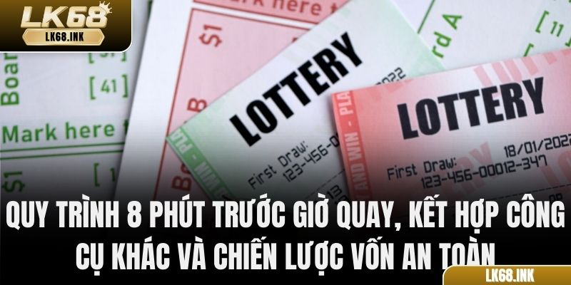 Quy trình 8 phút trước giờ quay, kết hợp công cụ khác và chiến lược vốn an toàn