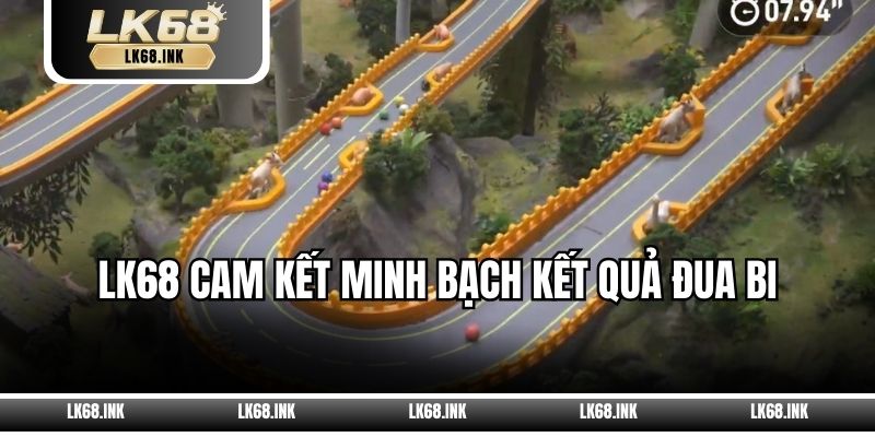 LK68 cam kết minh bạch kết quả đua bi